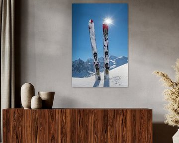 Ski Mont Blanc van Menno Boermans