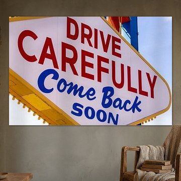 Las Vegas Kommen Sie bald zurück Zeichen, Las Vegas, Nevada