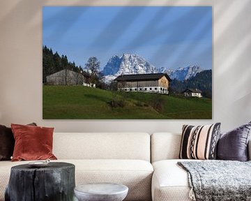 Classic landscape of the german alps van Heiko Obermair