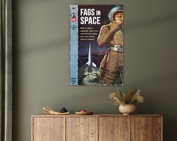Fags in Space sur Vintage Covers