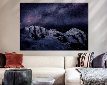 Milky Way in the Bernina Alps