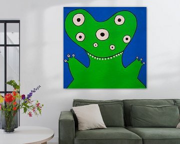Groen Monstertje van Studio Fantasia