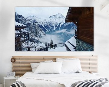 Les magnifiques Alpes françaises sur Gaby Kasten