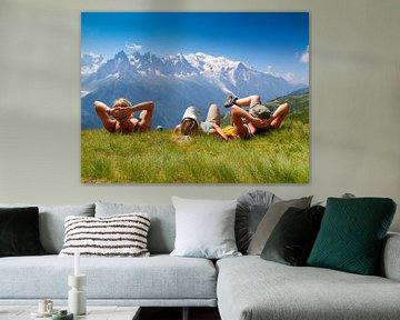 Relax mit Mont Blanc von Menno Boermans