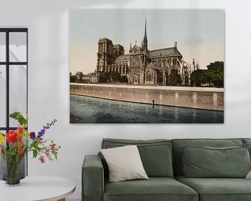 Notre Dame, Paris van Vintage Afbeeldingen