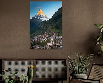 Zermatt en de Matterhorn van Menno Boermans