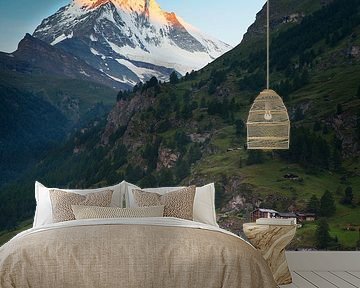 Matterhorn above Zermatt by Menno Boermans