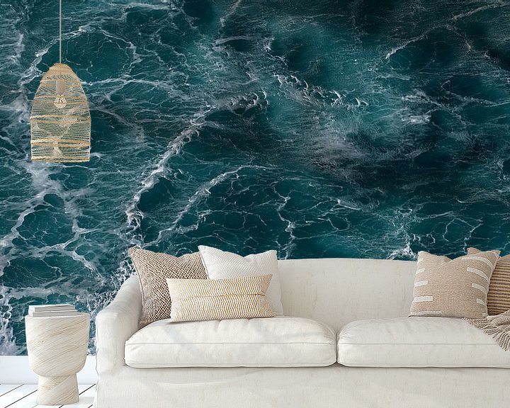 Sfeerimpressie behang: Waves van Photo Wall Decoration