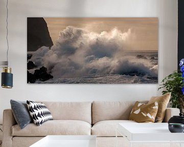 Waves van Photo Wall Decoration