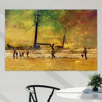 L'épave dans la marée une aventure sur la plage