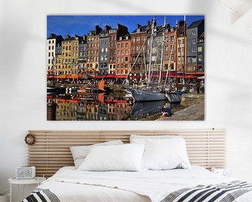 The harbour/port of Honfleur by Marian Sintemaartensdijk