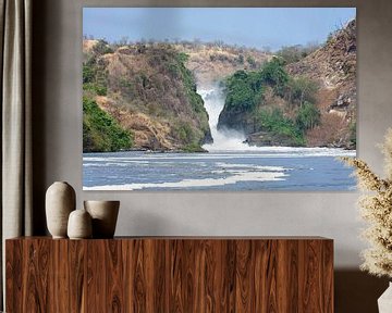 Murchison Falls, Oeganda van Robert van Hall