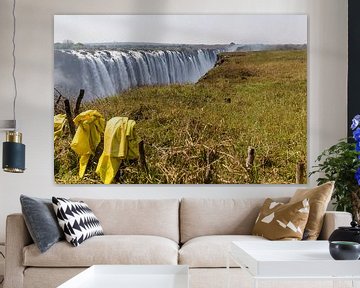 Victoria Falls in Zimbabwe van Henri Kok