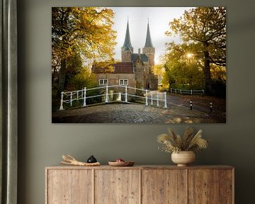 Eastern gate Delft at Sunrise by Gerhard Nel