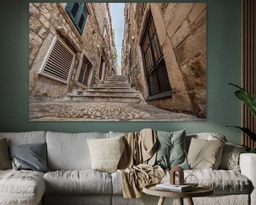 Trappen in Dubrovnik van Celina Dorrestein