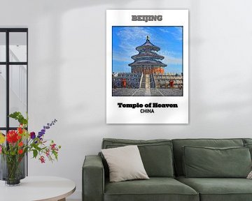 Peking (Beijing) & Tempel des Himmels by Printed Artings