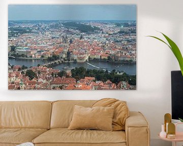 The Charles Bridge from above by Melvin Fotografie