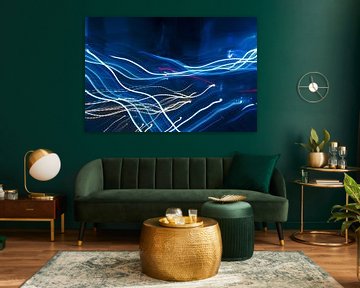 Electric light flow by Domicile Media