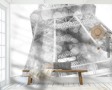 EIFFEL TOWER Dreamily | silver | panorama