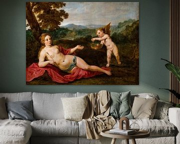 Venus en Cupido, David Teniers de Jonge
