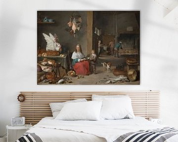Keukeninterieur, David Teniers de Jonge