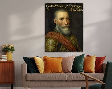 Portret van Francisco Hurtado de Mendoza (1546-1623), Jan Antonisz. van Ravesteyn
