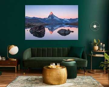 Matterhorn & Stellisee van Sander van der Werf