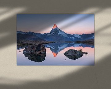 Matterhorn & Stellisee von Sander van der Werf