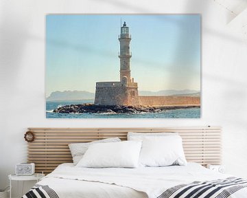 Lighthouse in Chania, Crete (Greece) by Mike Maes