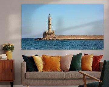 Lighthouse in Chania, Crete (Greece) by Mike Maes