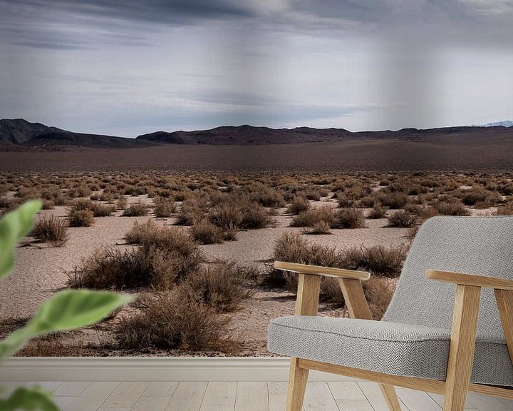 Sfeerimpressie behang: Californië woestijn van Jasper Verolme