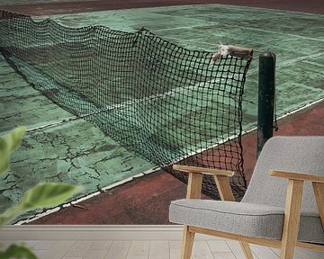 Abandoned Tennis Court (More Past VI) by Gerard Oonk