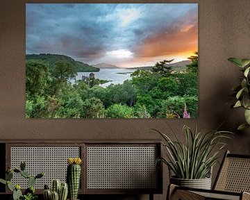 Eilean Donan Castle Schottland von Lex van Doorn