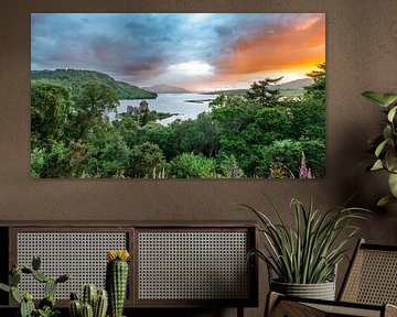 Eilean Donan Castle Scotland by Lex van Doorn