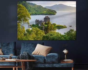 Eilean Donan Castle Schotland van Lex van Doorn