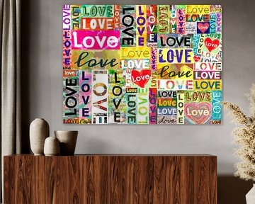 Collage "Liebe ist überall"