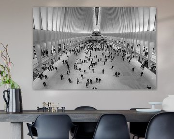 Oculus Subway Station WTC New York by Lex van Doorn