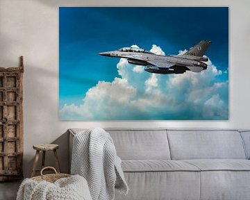 F-16 Fighting Falcon by Gert Hilbink