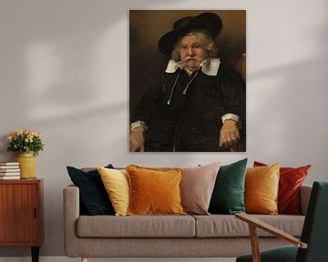 Portret van een oude man, Rembrandt van Rijn