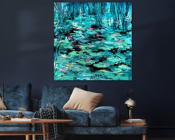 Homage aan Monet by Dray van Beeck