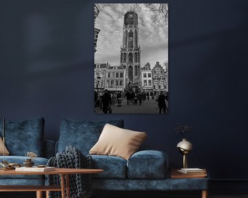 Domtoren in de historische binnenstad van Utrecht