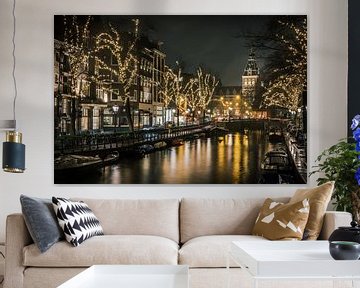 Amsterdam Spiegelgracht von Angel Flores