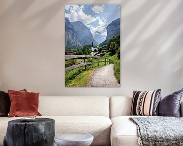 Lauterbrunnen, Zwitserland van Fotografie Egmond