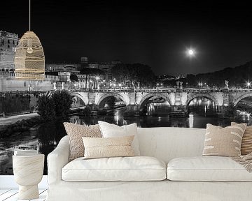 Rom - Ponte Sant'Angelo - Castel Sant'Angelo