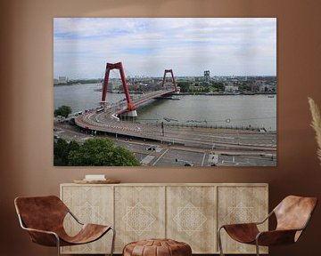 willemsbrug Rotterdam by Shui Fan
