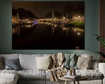 Oude Haven in Enkhuizen by Rik Brussel
