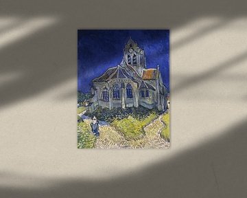 Die Kirche von Auvers, Vincent van Gogh