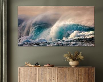 Waves by Photo Wall Decoration