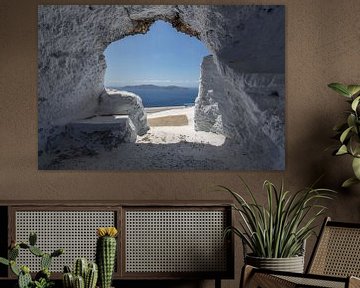 Lost Cave - Santorini von Dennis Eckert