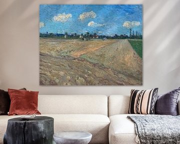 Gepflügte Felder/ Die Furchen, Vincent van Gogh